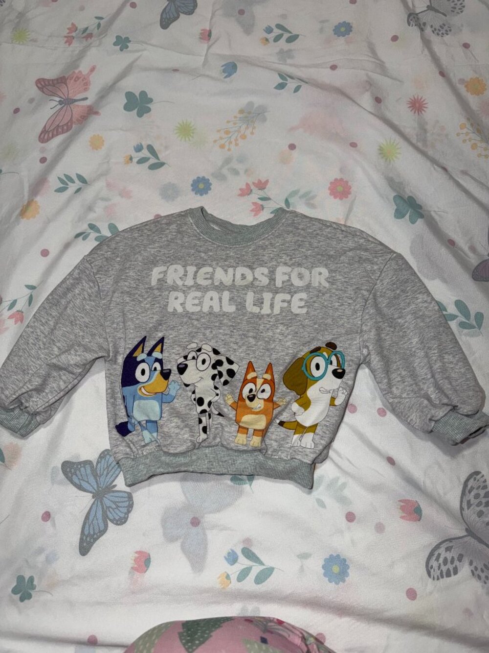 Little Sleepies Bluey and Friends Crewneck Sweatshirt